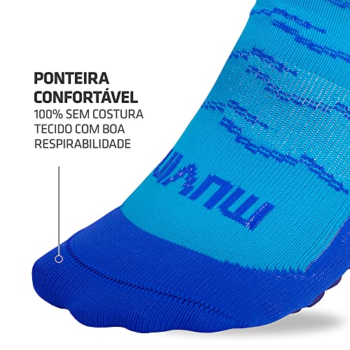 Meia Hidroginástica - Azul - 40-43