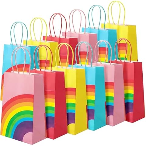 Eitolo Rainbow Party Bags, 24 Pack Cover