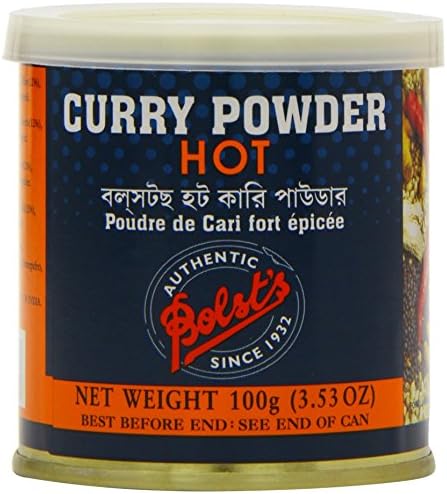 Bolst's Hot Curry Powder Tin 100g