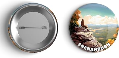 SHOXREM National Park Pinback Button Badges
