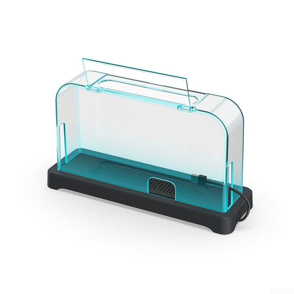 Ventola di raffreddamento e copertura antipolvere per Nintendo Switch 2, set di accessori per console elegante protezione controllo della temperatura dispositivo di gioco accessorio di manutenzione