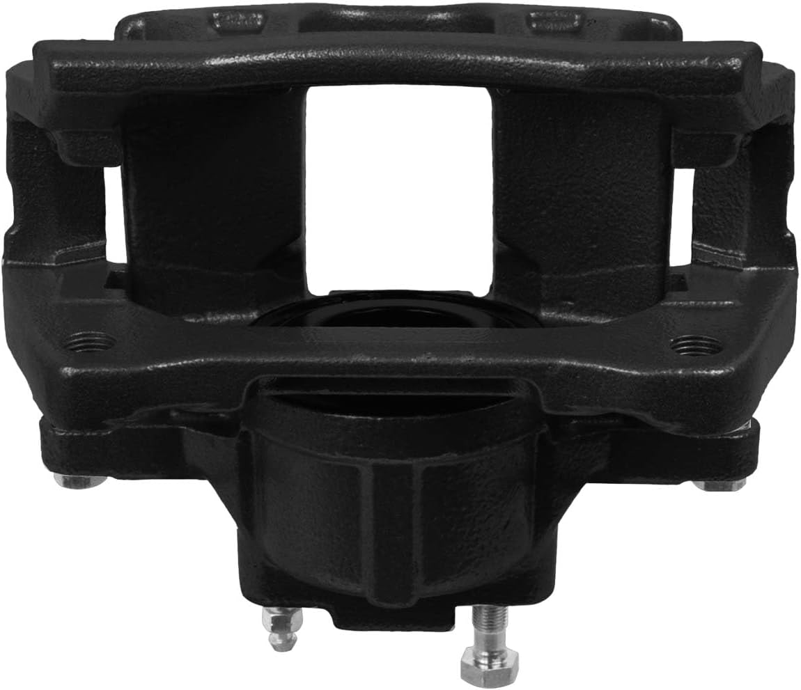 AutoShack Front Brake Calipers Black Powder-Coated Left & Right Replacement for 2007-2017 Jeep Wrangler 2008-2016 Dodge Grand Caravan 2008-2016 Chrysler Town & Country 2008-2012 Jeep Liberty 2-PC Set