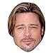 Brad Pitt Celebrity Mask, Card Face and Fancy Dress Mask
