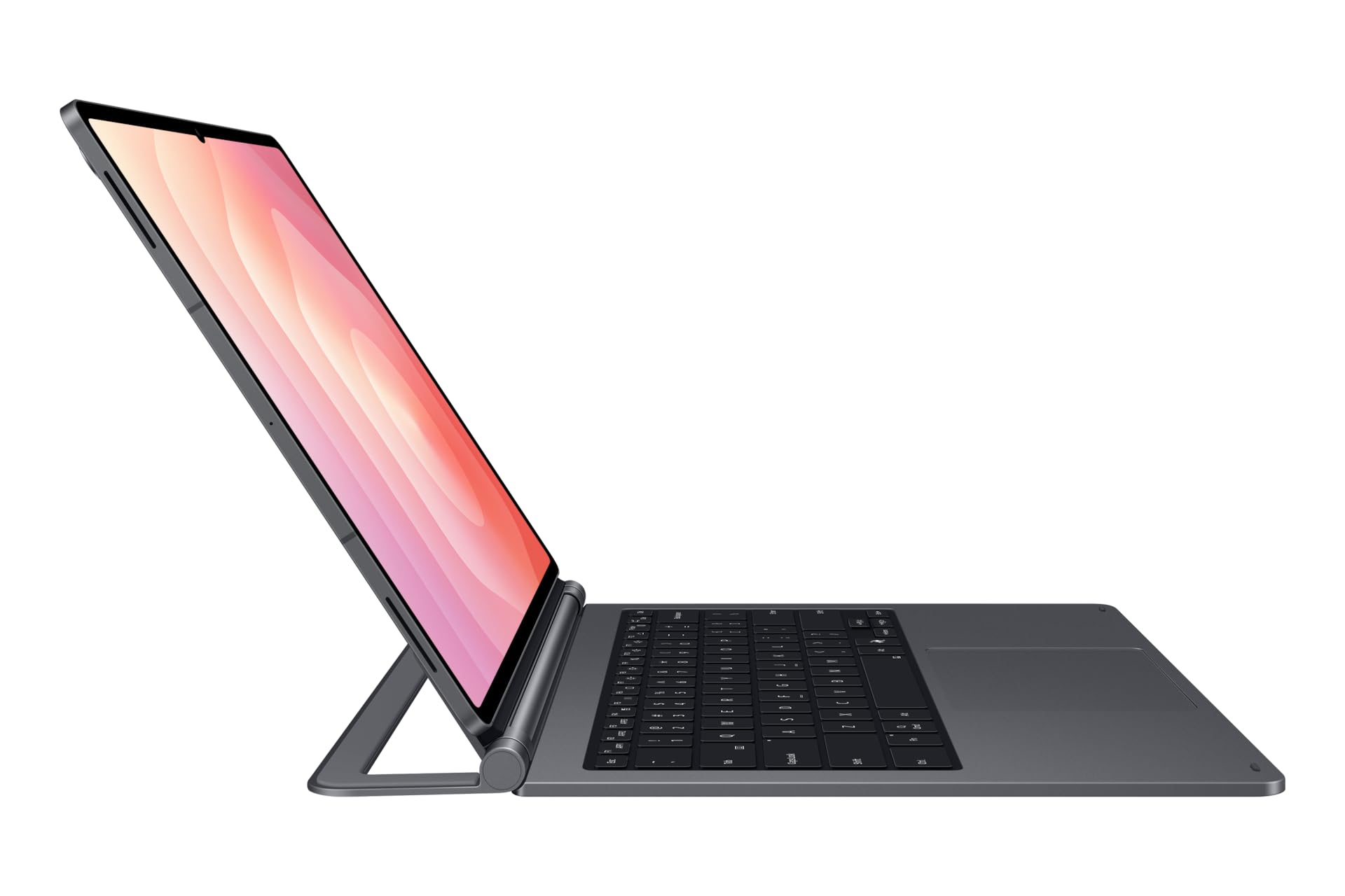 Samsung Clavier Pro EF-DX935 pour Galaxy Tab S11 Ultra avec clavier QWERTZ, grand trackpad, touche AI et touches de fonction, design fin en aluminium, gris