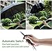 Newdora Windproof Travel Folding Umbrella Golf Umbrella Auto Open Close Button and Upgraded Comfort Handle, Lightweight 10 Ribs Automatic Windproof Canopy Compact with Light Reflective-Gift Waterproof