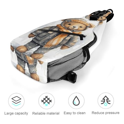 Bolso Sling Crossbody Casual para Senderismo y Viaje miniatura 5