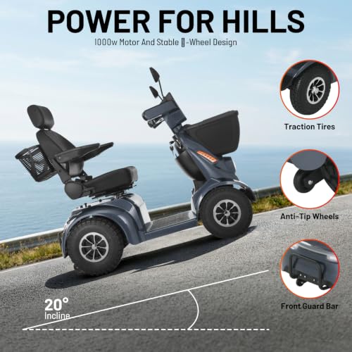 ATmobi 1000W All Terrain Scooter