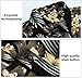 HISDERN Mens Button Down Hawaiian Shirts Black Summer Casual Tropical Floral Aloha Shirt Short Sleeve Vacation Palm Leaf Hawaii Beach Dress Shirt