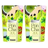 PonCha 緑茶 フリーズドライティー 【知覧茶使用】【10杯分×2袋】インスタント緑茶 キューブ茶 日本茶【水でも溶ける】 急須不要 ティーキューブ【マイボトル対応】アウトドア オフィス 簡単お茶 菱和園 image