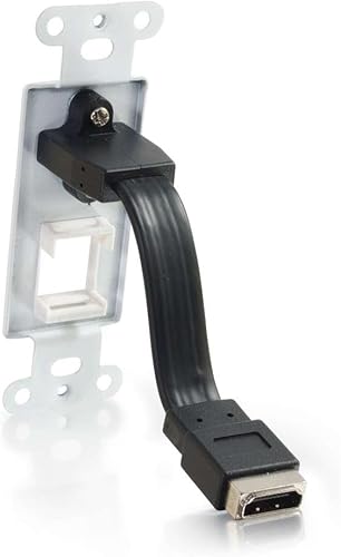 Miniatura 6 de C2G 37091 VGA y 0.138in Audio Pass Through Wall Place, color blanco