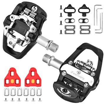 spin bike pedals with cleats