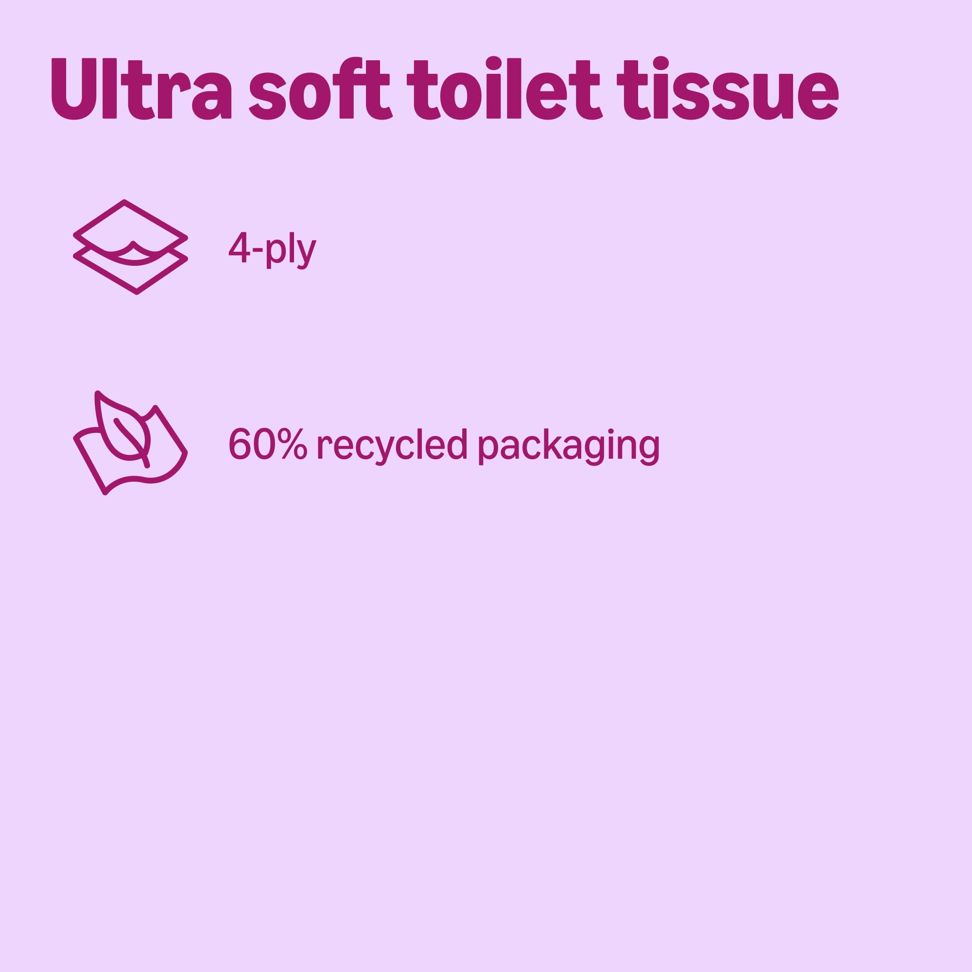 by Amazon Ultra Soft Toilet Tissue, 4-ply, 12 Rolls (1 Pack of 12), 160 Sheets per Roll, FSC Certified — view 5