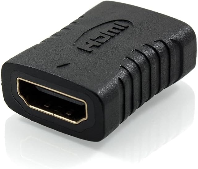 PENCILUPNOSE© HDMI Female To Female Adapter Connector HDMI Extension Extender Cable Supports 8k 4K 60Hz 3D