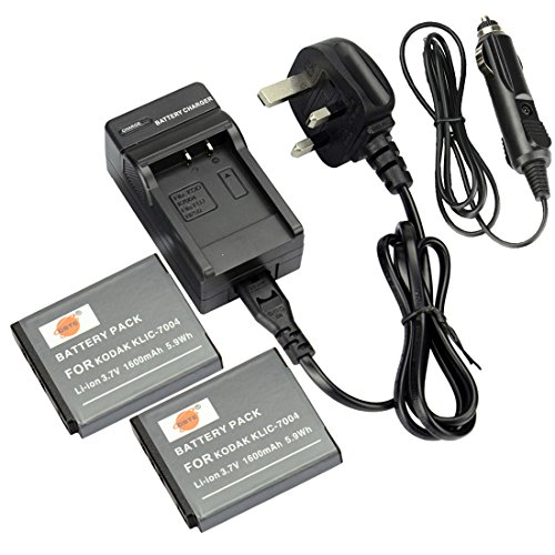 Batterie Zi8 Kodak de secours et kit de charge pour ne plus manquer de batterie