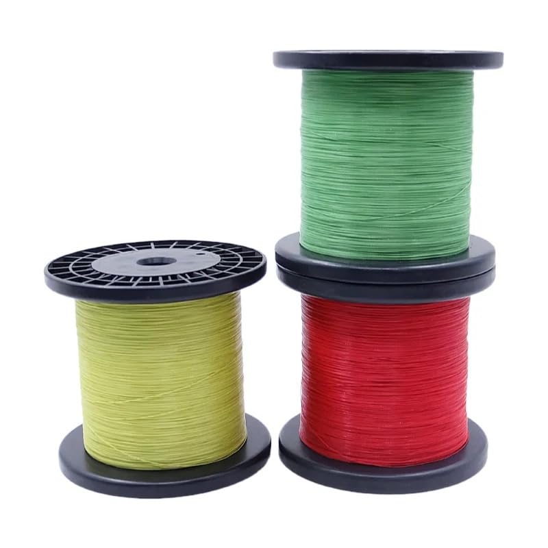 100 Metri/rotolo UL10064 Filo FEP 40/36/34/32/30/28/26AWG PTFE Plastica Ultra Fine Micro Litz Fili Saldatura Cavo In Rame Ad Alta Conducibilità (Color : Red, Size : 40AWG)