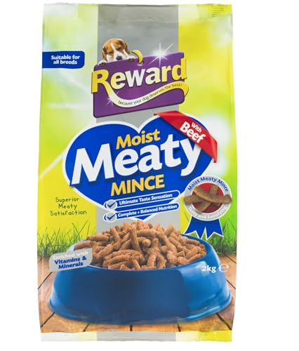 Ark Future Reward Moist Meaty Mince Adult Dog Food – 2kg – Beef