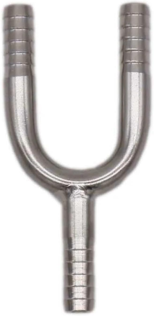 Brewing Accessories Stainless Barb Wye 1/4" 3/8" Hose Barb Fitting Homebrew Beer Hardware Brewing Accessories(M)