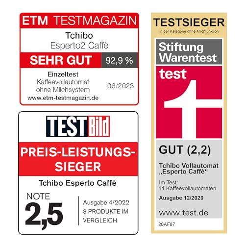 Kaffeevollautomat Tchibo Esperto Caffè mit 1 kg Barista Caffè