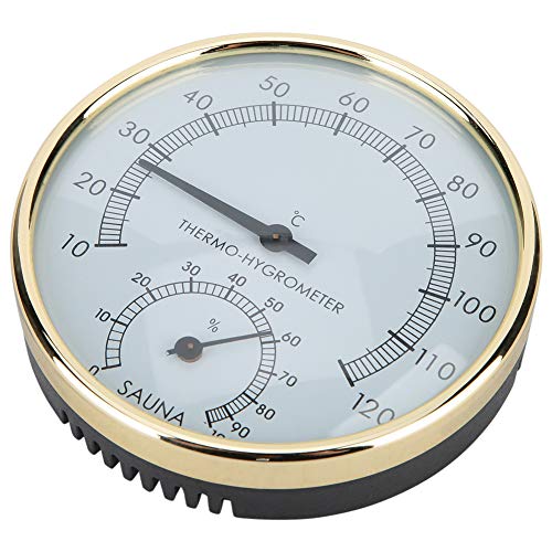 Sauna Digitale Thermometer Hygrometer Gouden Rand Binnenthermometer Hygrometer Vochtigheid Temperatuur Meter Hot Tubs… - Image 7