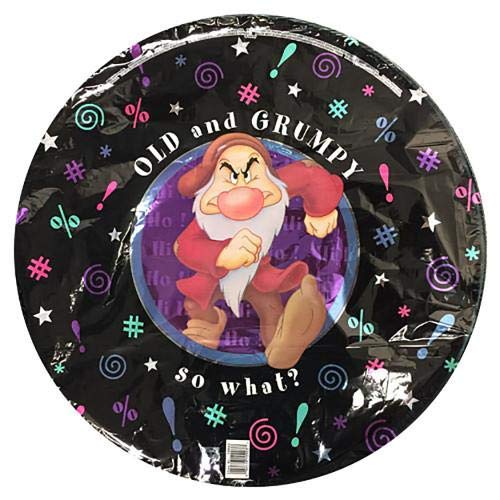 LOONBALLOONBirthday-Over-The-Hill Balloons, 18″ Old and Grumpy SO What?