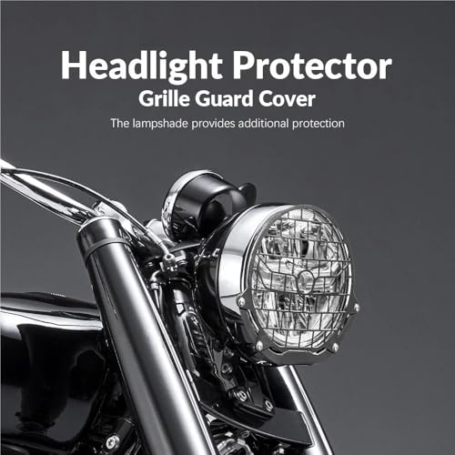 Protection des phares moto R18 cache calandre contre les projections