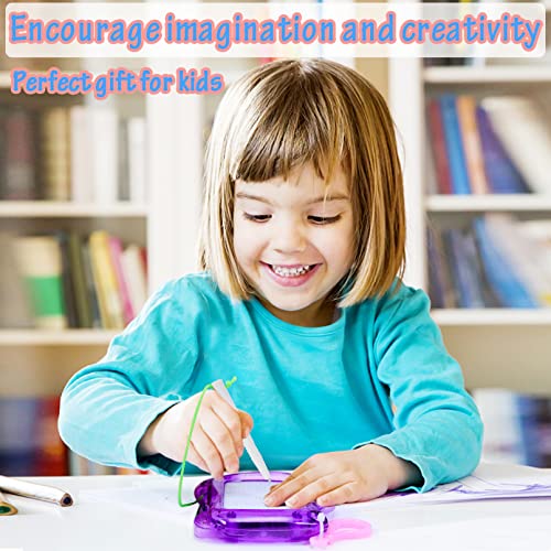 24 Pcs Mini Magnetic Drawing Board For Kids,Erasable Sketch And Painting Pad With Backpack Keychain Clip,4 Colors Mini Doodle Board For Birthday Party Favors Classroom Supply Goodie Bag Stuffer #TOP6