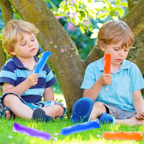 FEBSNOW 300Pcs Ice Lolly Bags Disposable Ice Popsicle Mold Bag with Funnel by FEBSNOW - Image 5