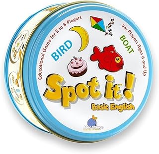 لعبة بطاقات سبوت ات بقعة الصورة السحرية المتطابقة الفردية بين بطاقتين لعبة ممتعة للحفلات العائلية لـ 2-8 لاعبين، طائر وقارب