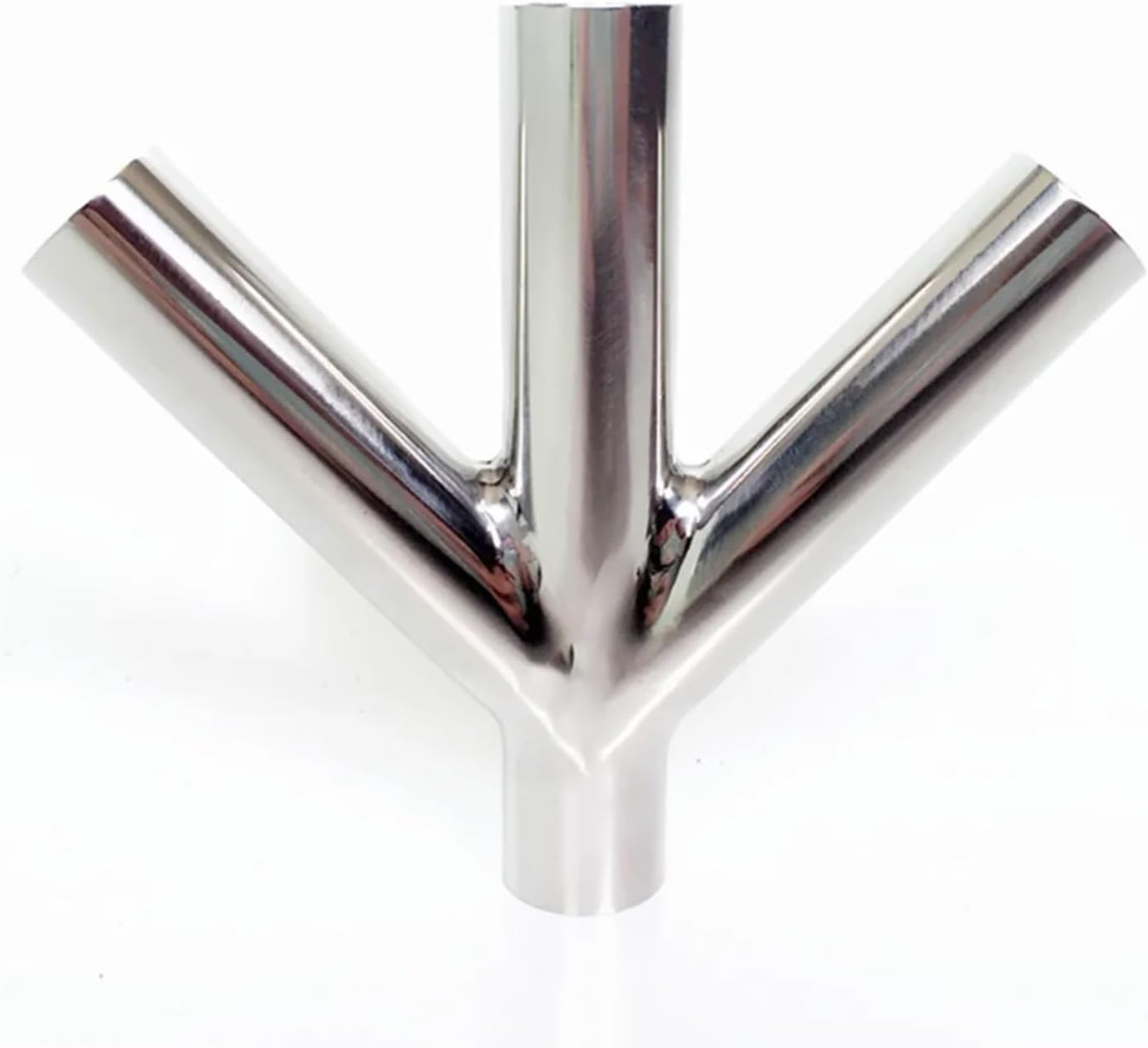 19 25 32 38 45 51 57 63 76 89 102 108mm Pipe OD Butt Weld Branch Y-Shaped 4 Ways 304 Stainless Fitting(89mm)