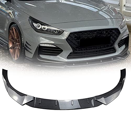 Spoiler pare-chocs avant en carbone pour Hyundai I30N MK3 améliorant l'appui