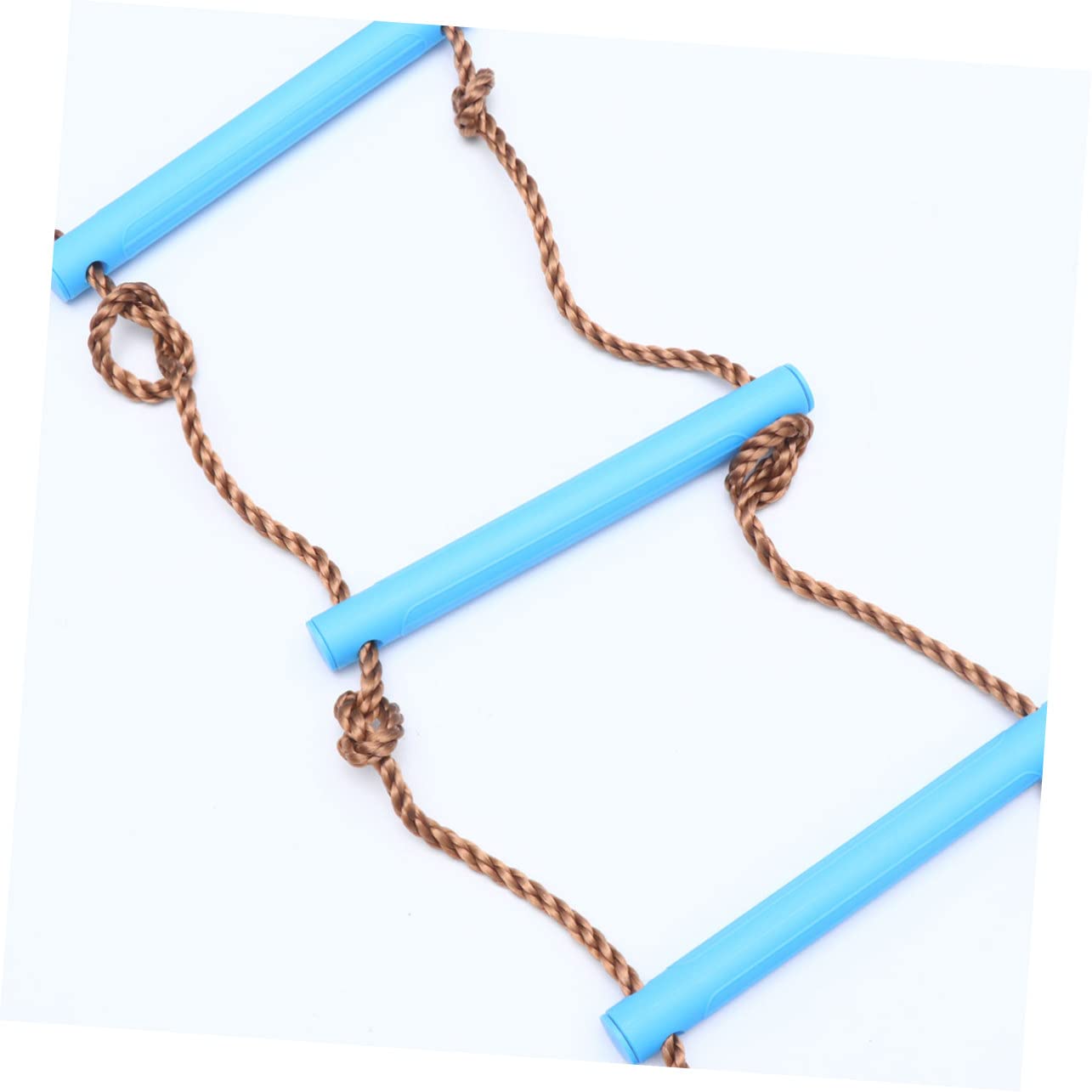 GALPADA Portable Blue Climbing Section Ladder for Outdoor Fun Safe Material Sports Supplies for Encourages Parent Interaction