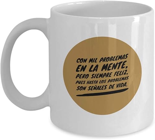 Miniatura 7 de Taza Cafe MENTE, taza de café divertidas, tazas personalizadas, taza de café inspiradoras, taza con mensajes positivos.