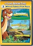 The Land Before Time XI-XIII 3-Movie Family Fun Pack (Invasion of the Tinysauruses / The Great Day...