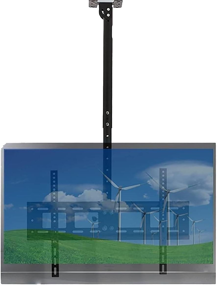 tv Wall Mount' TV Mount Stands TV Wall Mount Ceiling TV Mount Bracket, Full Motion 360 Deg Rotation Tilt Swivel TV Mount, Can 90° Flip Down Wall Mount tv Bracket