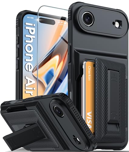 Coque iPhone Air avec blocage RFID protection intégrale caméra et verre 9H