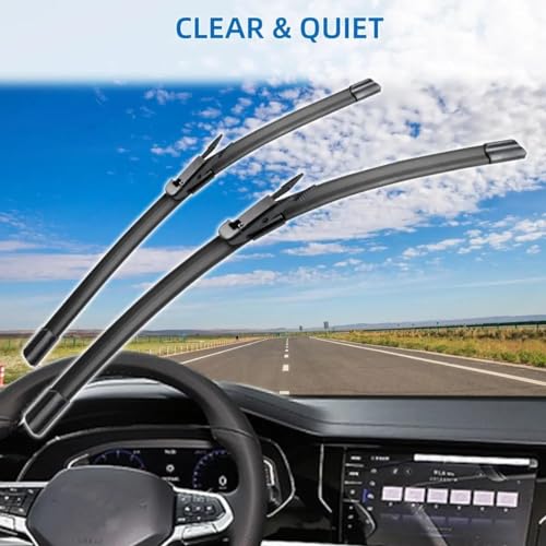 Essuie-Glace Avant VW Crafter Résout Problème Visibilité Pluie Balais Vitres 26 et 24 Pouces