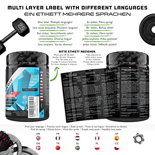 Creatine Ultra Caps - 420 capsules met elk 1250 mg zuiver creatinemonohydraat - Premium: Ultrafijn + Meshfactor van 200… - Image 7