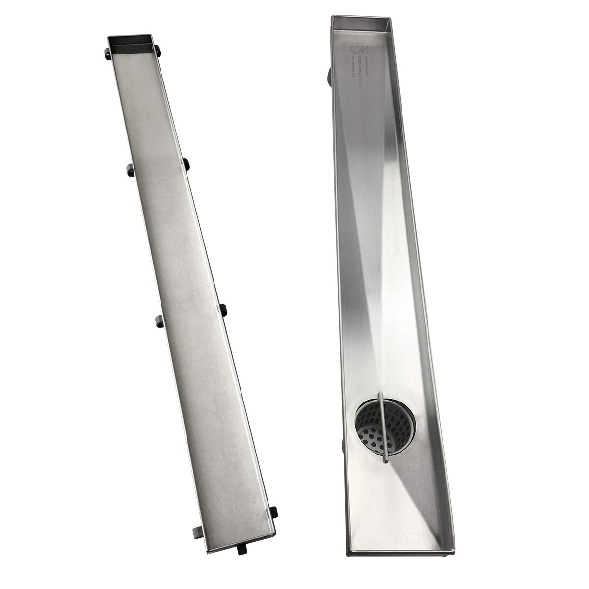 Buy Neodrain 24Inch Offset Linear Shower Drain with Tile Insert Grate