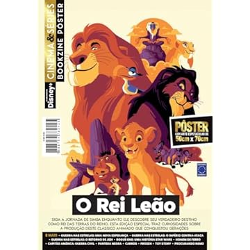 Capa do livro O Rei Leão - Superpôster Cinema e Séries