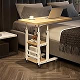 Uso versatile e multiuso: perfetto come comodino, scrivania carina, tavolo da studio, vassoio per la colazione pigro, comodino temporaneo, tavolino da divano, vassoio per guardare film, postazione di lavoro portatile o scrivania per leggere e pranzare per varie applicazioni. Migliora il tuo spazio con questo capo funzionale ed elegante che si adatta alle tue esigenze di vita.