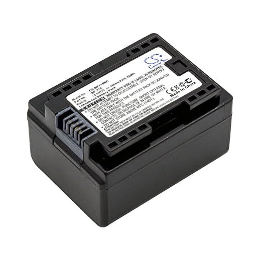 CS-BP718MC Baterías 1600mAh Compatible con [Canon] Ixia HF M56, Ixia HF R306, LEGRIA HF R36, LEGRIA HF R37, LEGRIA HF R38, VIXIA HF M50, VIXIA HF M500, VIXIA HF M506, VIXIA HF M52, VIXIA HF R30, VIXI