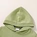 YOUNGER STAR Toddler Baby Girl Boy Knit Sweater Hooded Long Sleeve Sweatshirt Tops Fall Winter Clothes with Pocket(4-5T,Pea Green)
