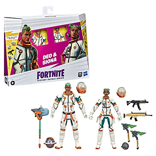 Fortnite Hasbro Victory Royale Series Deo And Siona Action Figures Pack #TOP29