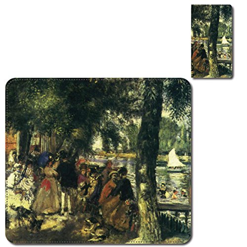 cronos 対応 Galaxy S25 SC-51F/SCG31/SM-S931Z 互換性 手帳型スマホカバー ラ・グルヌイエール ルノアール 絵画 art0049 日本国内生産