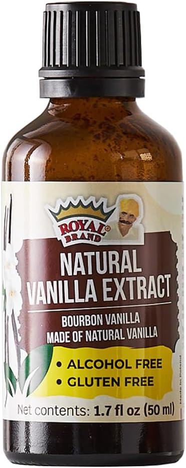 Ekstrakt waniliowy Bezalkoholowy / Czysty ekstrakt waniliowy/ 1.7 fl oz / 50 ml / Halal