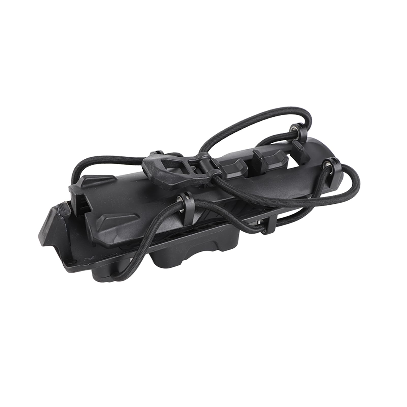 Support de bouteille de moto réglable noir pour pare-chocs et garde-boue