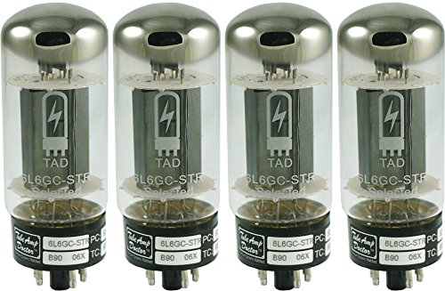Tube Amp Doctor 6L6GC STR Premium Selected Vacuum Tube, Matched Quad