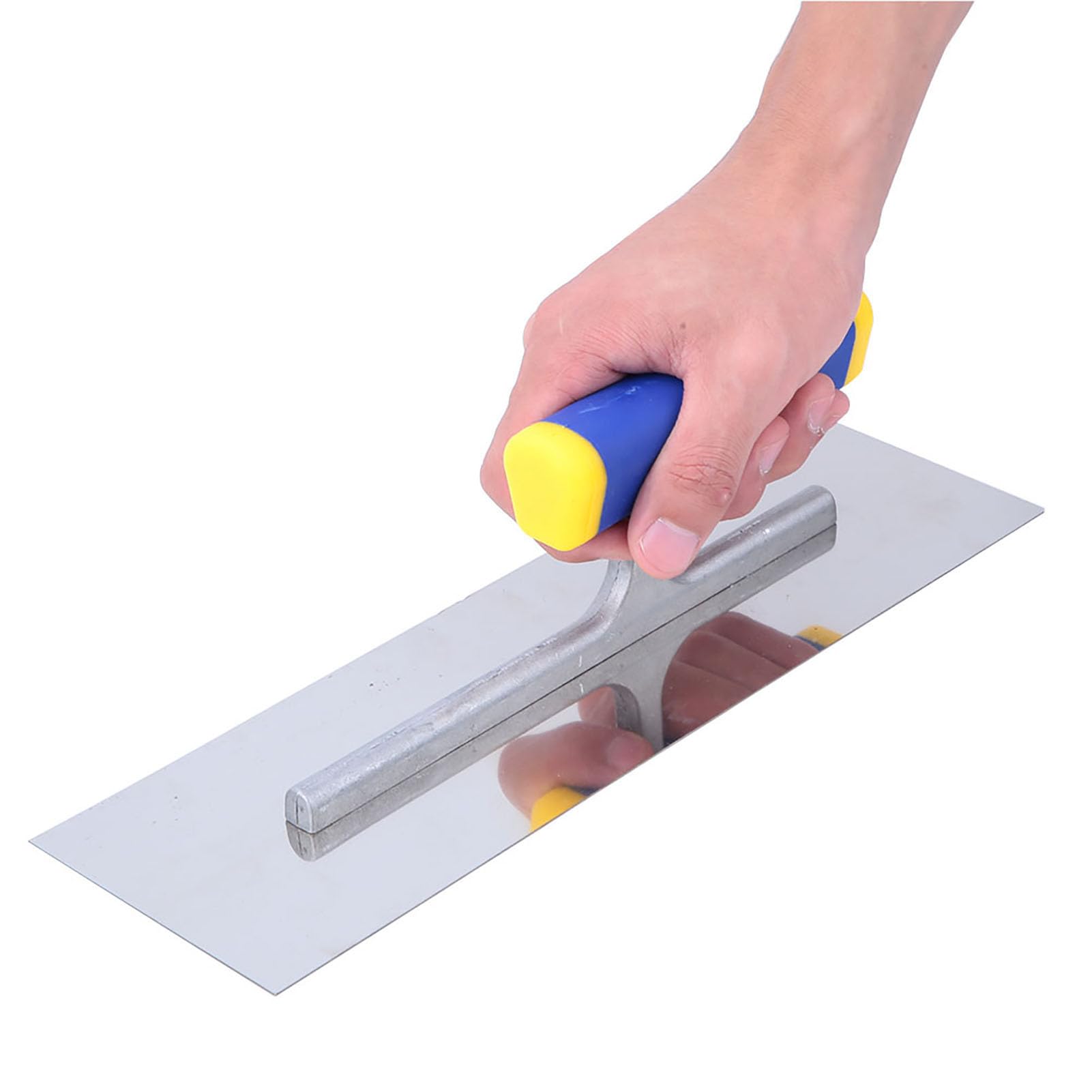 Professional Skimming Trowel 300mm for Plastering & Rendering Ergonomic Handle, Non-Stick Base Pad - Image 4