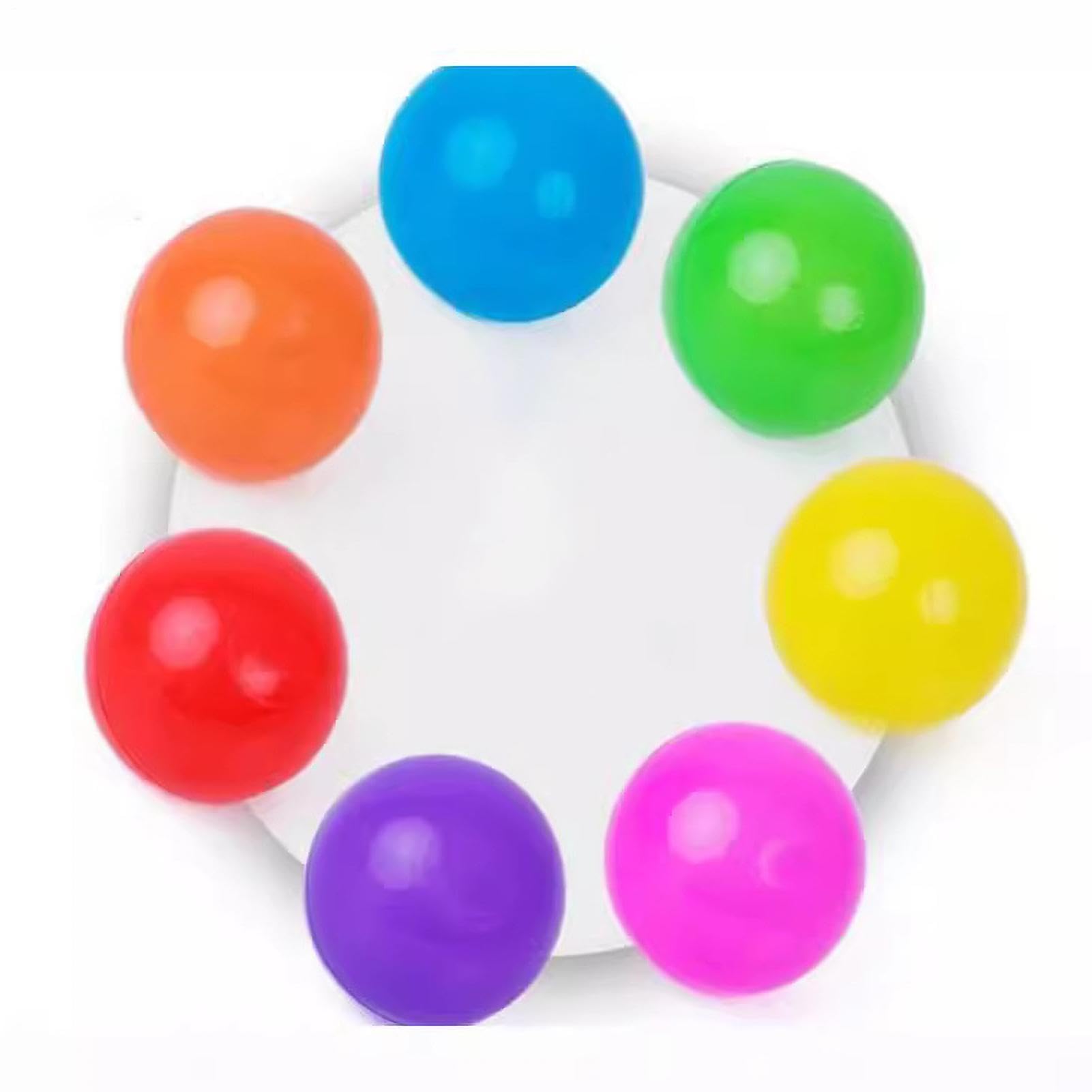 Grandi Palline da per Piscina di Palline 50 Pezzi Giocattoli da Interno | Palline da 7 cm per Bambini per Festa di Compleanno, Decoration per Cameretta, Tenda