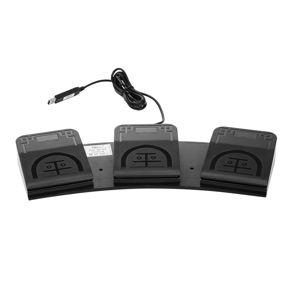 Staright FS2020U1 USB Interruptor de pie Tecla de Control Teclado de computadora Personalizado Pedal de acción para Dispositivos médicos Instrumentos Computadoras Oficina